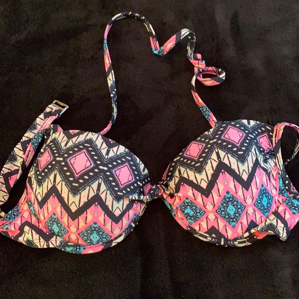 Super cute and vibrant swim top